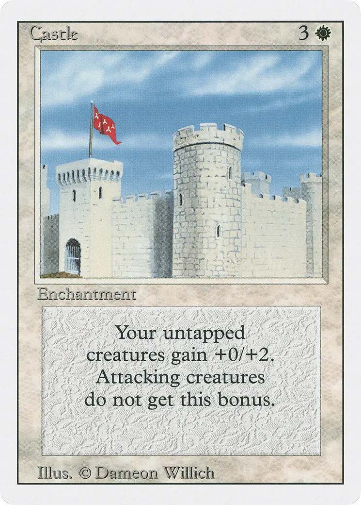 Castle — Revised Edition — Magic: The Gathering