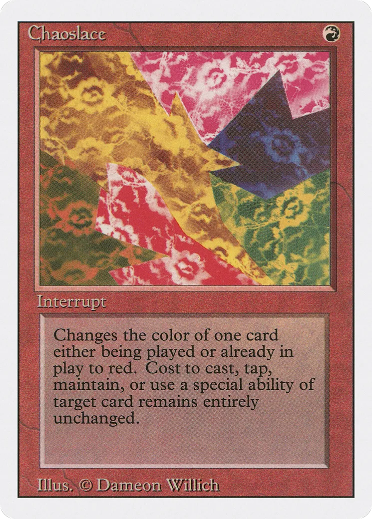 Voile de chaos — Revised Edition — Magic: The Gathering