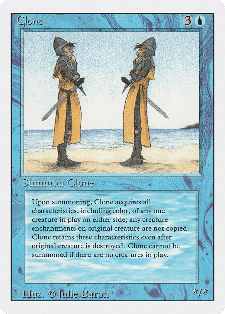 Clone — Revised Edition — Magic: The Gathering