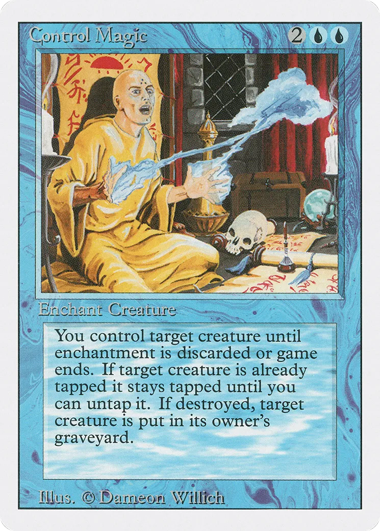 Contrôle magique — Revised Edition — Magic: The Gathering