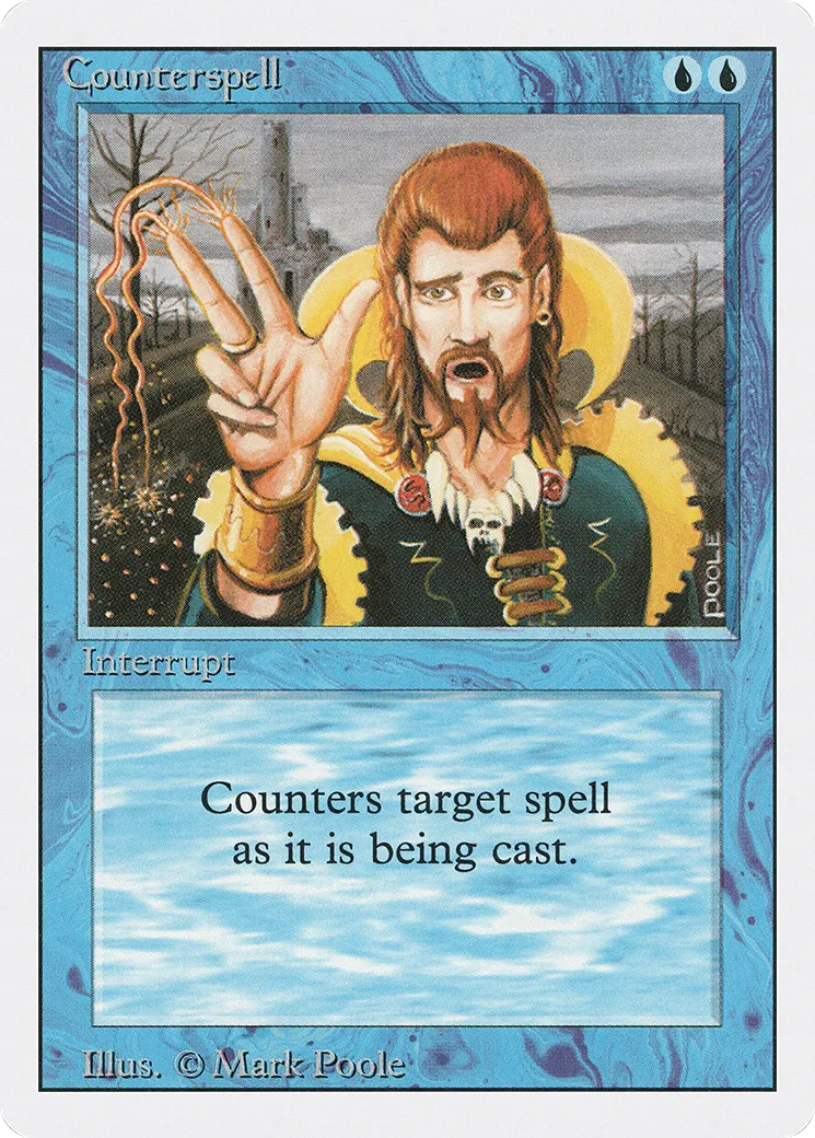 Counterspell — Revised Edition — Magic: The Gathering
