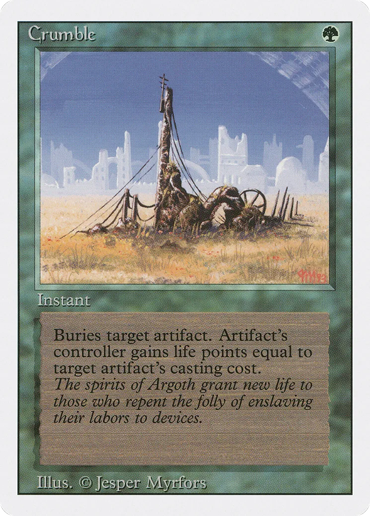 Désagrégation — Revised Edition — Magic: The Gathering