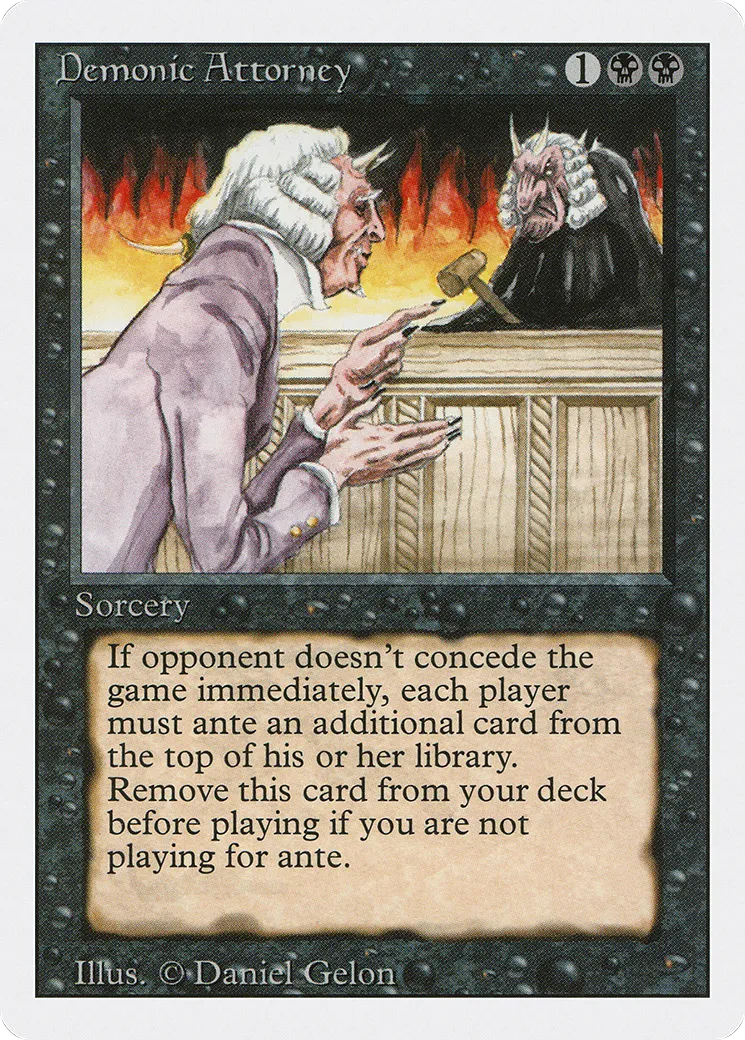 Avocat diabolique — Revised Edition — Magic: The Gathering