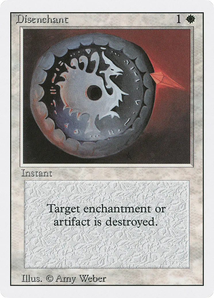 Disenchant — Revised Edition — Magic: The Gathering