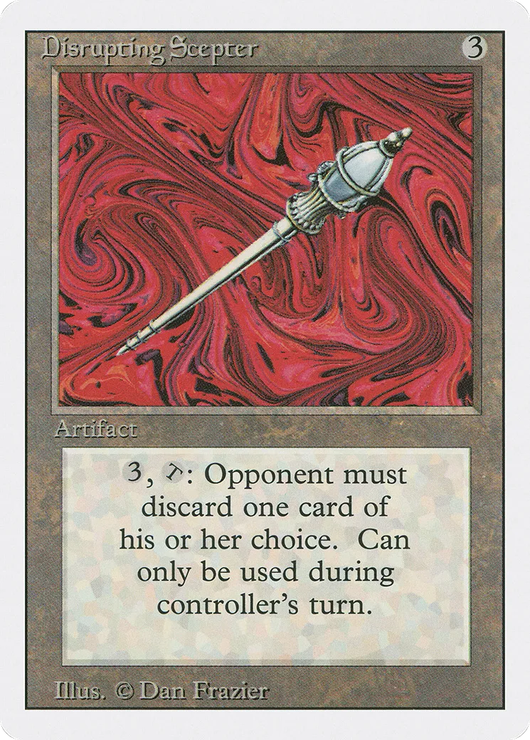 Sceptre de dislocation — Revised Edition — Magic: The Gathering