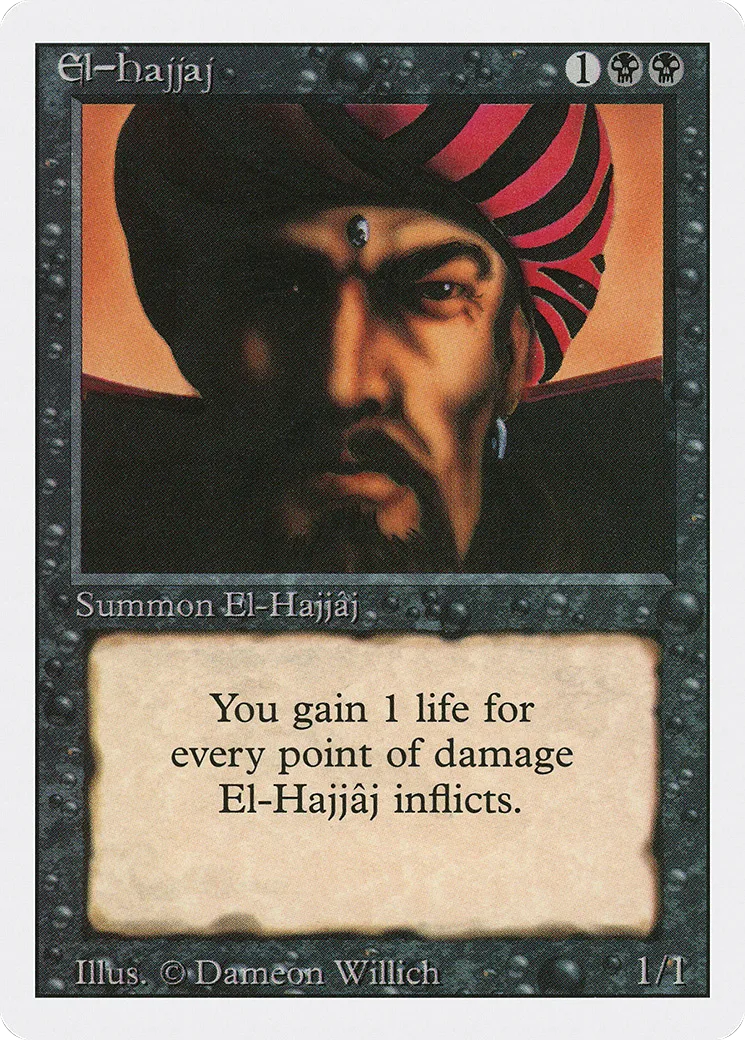 El-hajjâj — Revised Edition — Magic: The Gathering