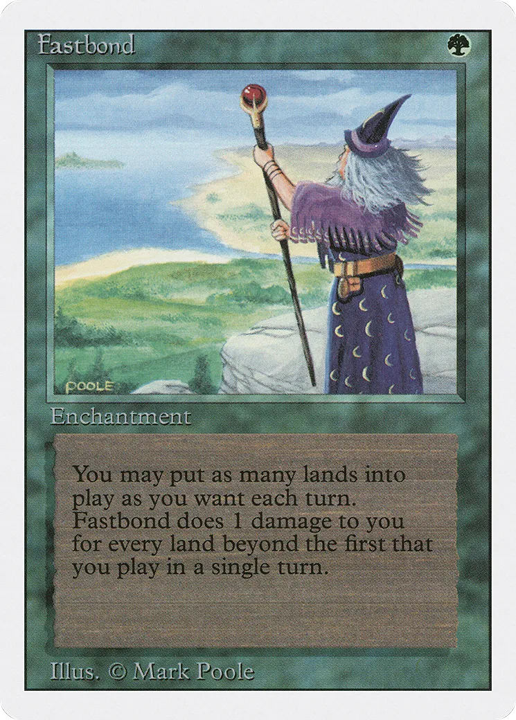 Fastbond — Revised Edition — Magic: The Gathering