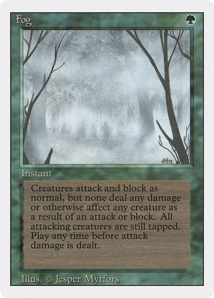 Brouillard — Revised Edition — Magic: The Gathering