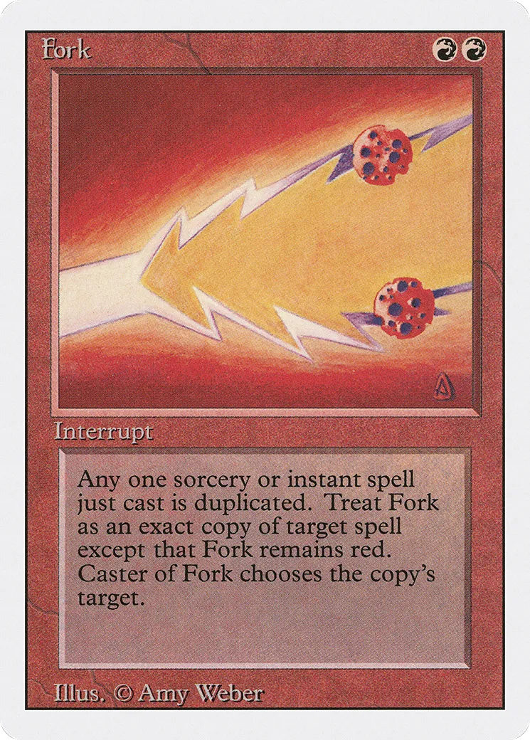 Fourche — Revised Edition — Magic: The Gathering