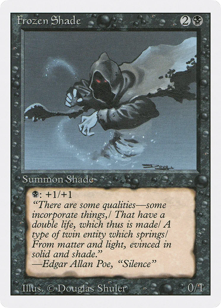 Ombre glaciale — Revised Edition — Magic: The Gathering