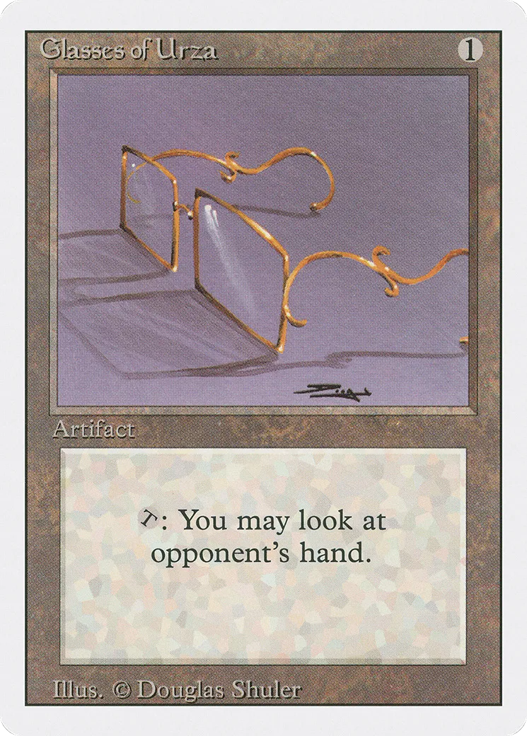 Glasses of Urza — Revised Edition — Magic: The Gathering