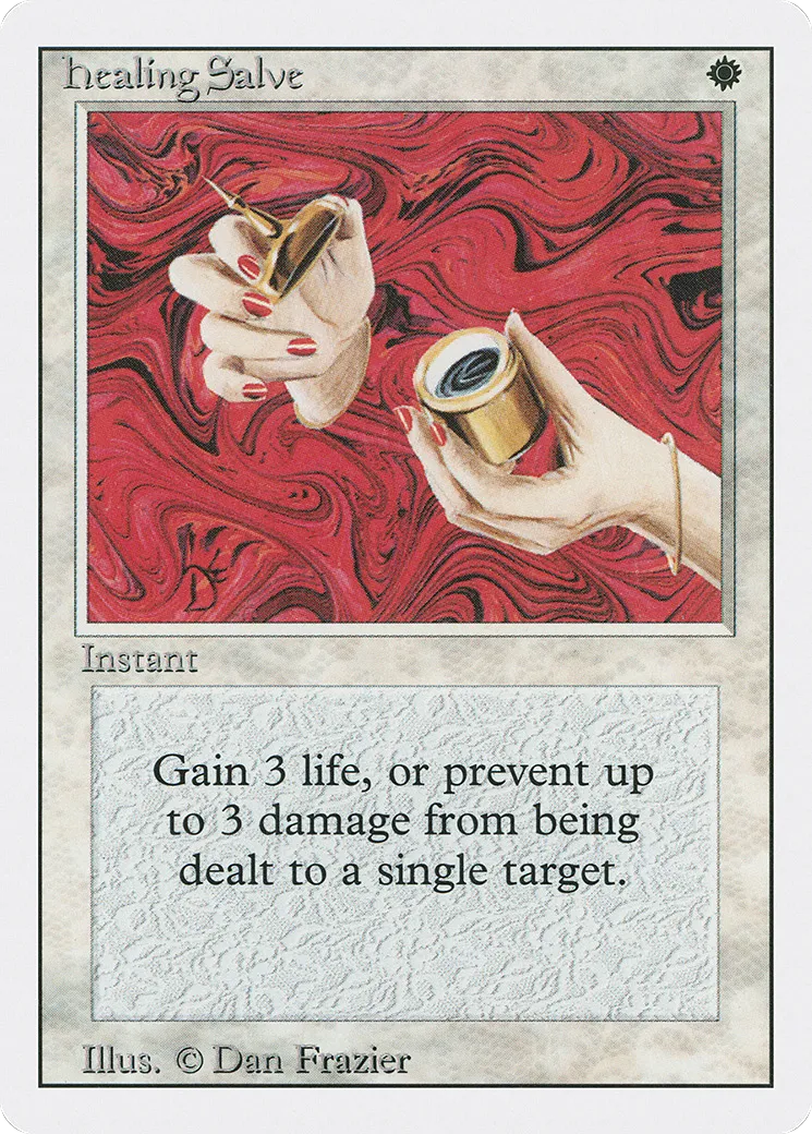 Onguent de soins — Revised Edition — Magic: The Gathering