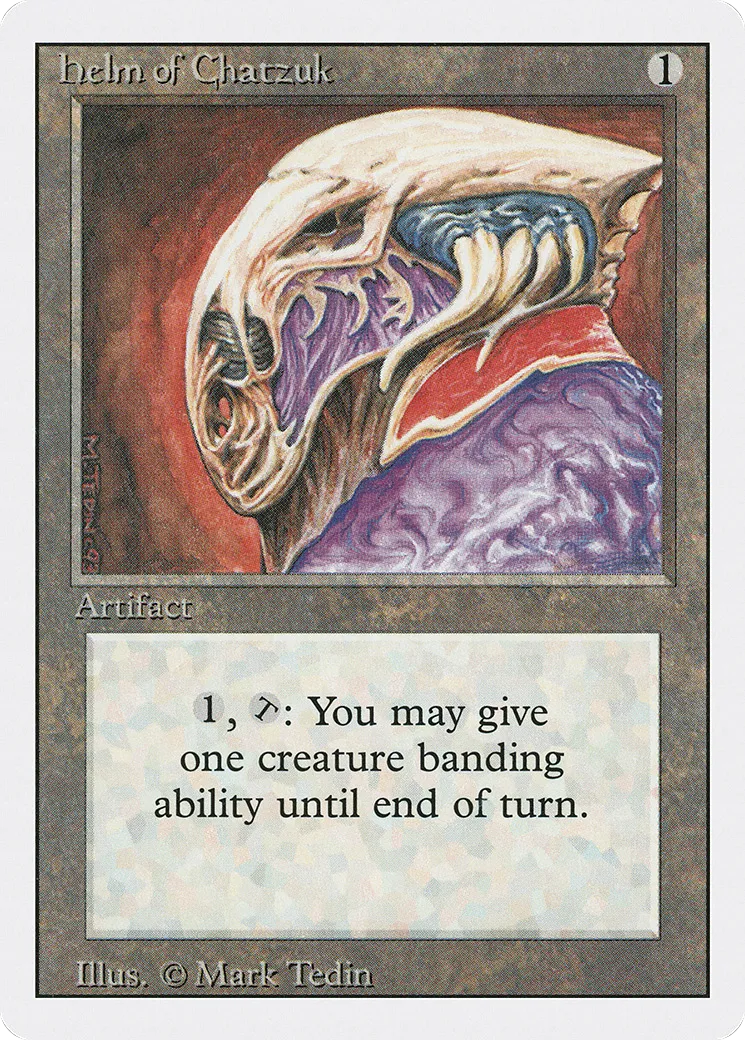 Heaume de Chatzuk — Revised Edition — Magic: The Gathering