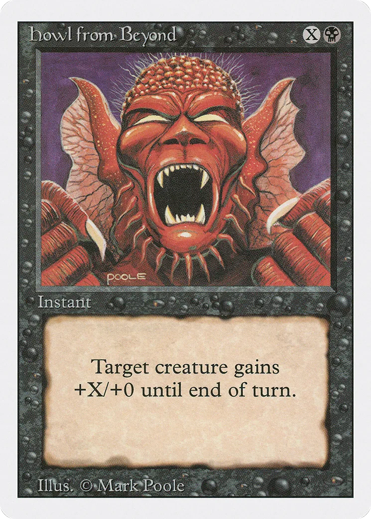 Rugissement de l'au-delà — Revised Edition — Magic: The Gathering