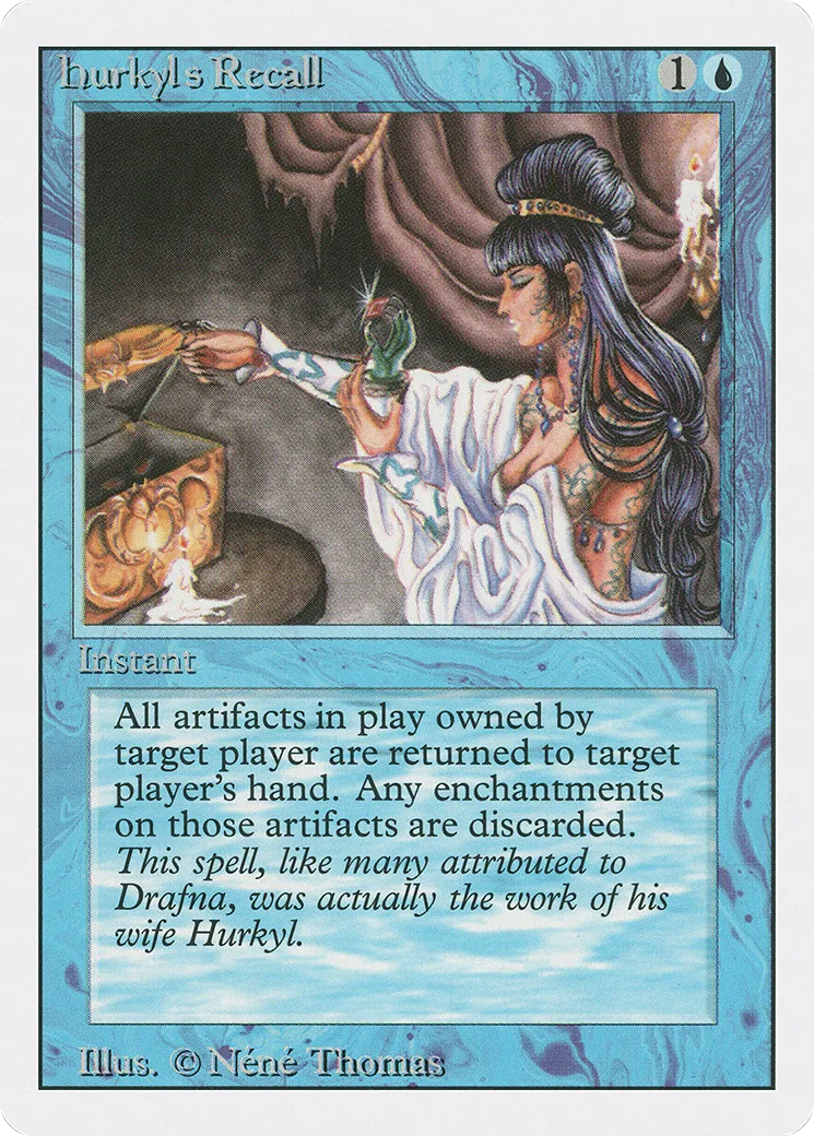 Hurkyl's Recall — Revised Edition — Magic: The Gathering