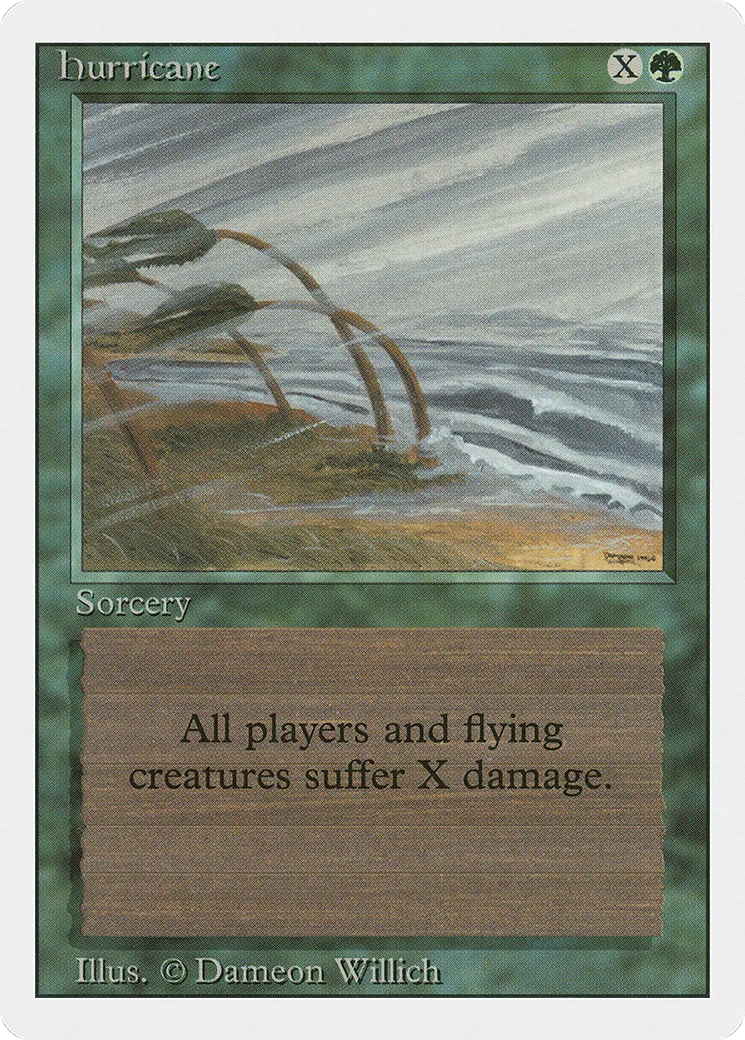 Ouragan — Revised Edition — Magic: The Gathering