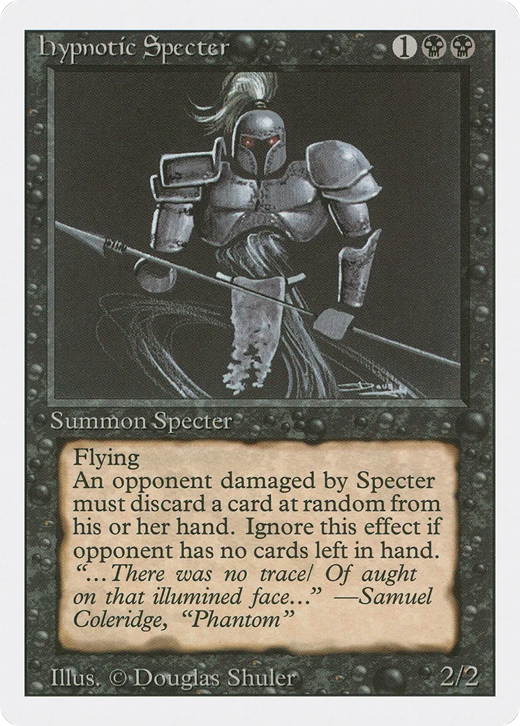 Hypnotic Specter — Revised Edition — Magic: The Gathering