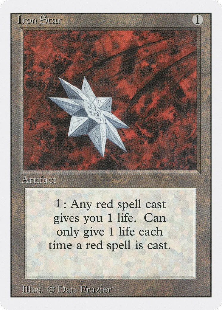 Étoile de fer — Revised Edition — Magic: The Gathering