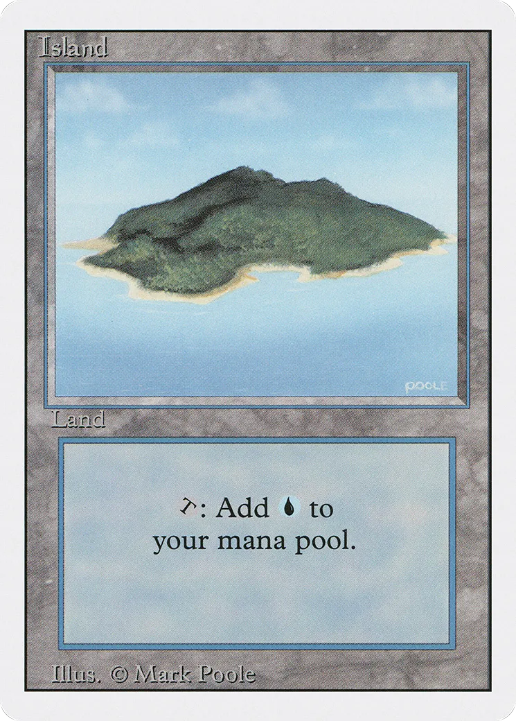 Île — Revised Edition — Magic: The Gathering