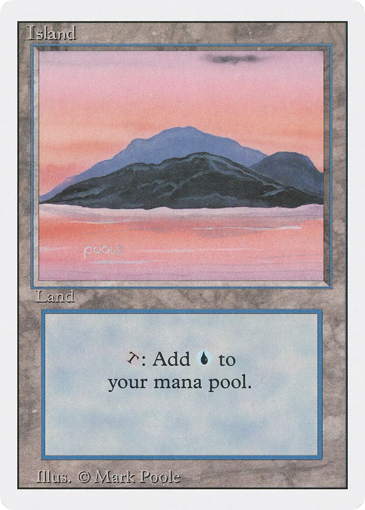 Île — Revised Edition — Magic: The Gathering