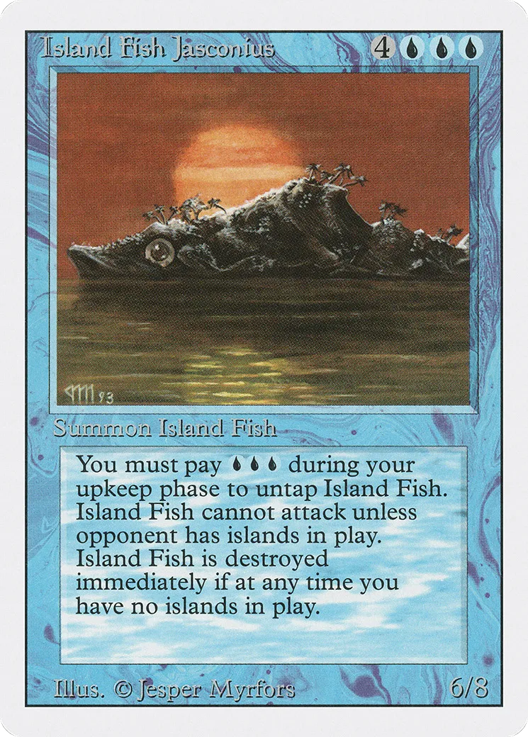 Ile-poisson Seyidna yûnûs — Revised Edition — Magic: The Gathering