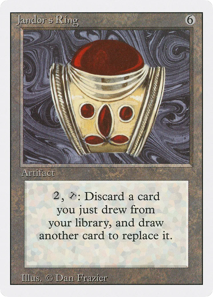 Anneau de Jouder — Revised Edition — Magic: The Gathering