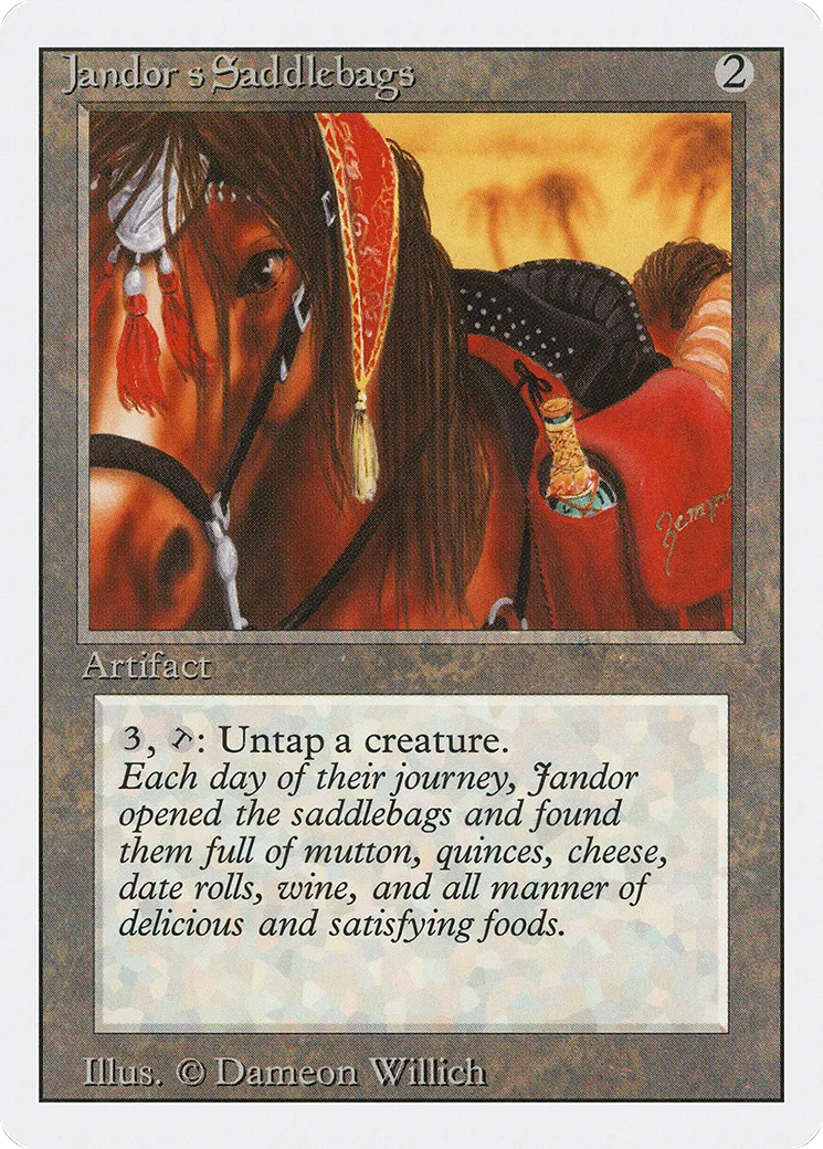 Jandor's Saddlebags — Revised Edition — Magic: The Gathering