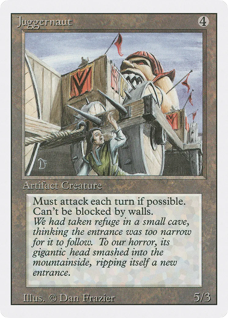 Djaggernaut — Revised Edition — Magic: The Gathering