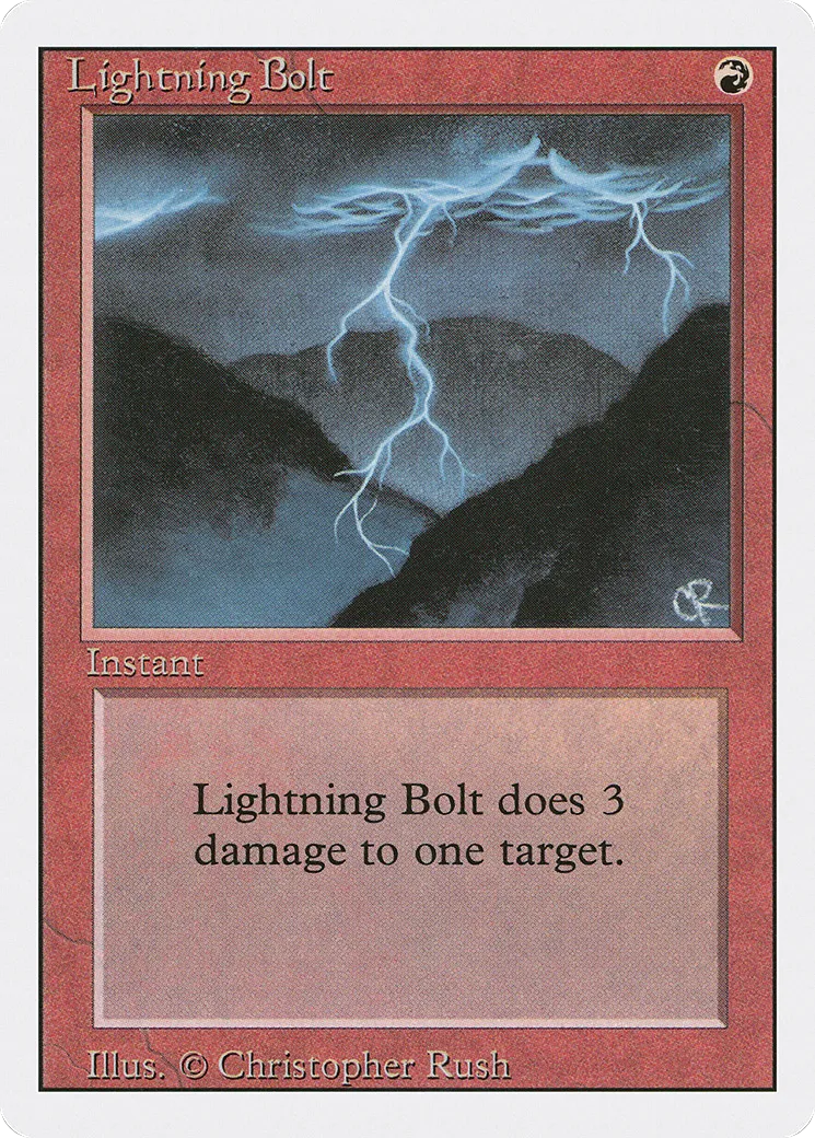 Foudre — Revised Edition — Magic: The Gathering