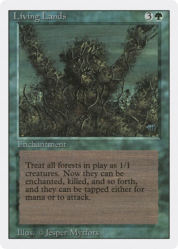 Terres vivantes — Revised Edition — Magic: The Gathering