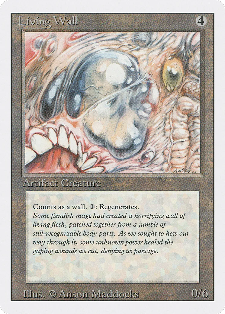 Living Wall from Revised Edition - Magic: The Gathering