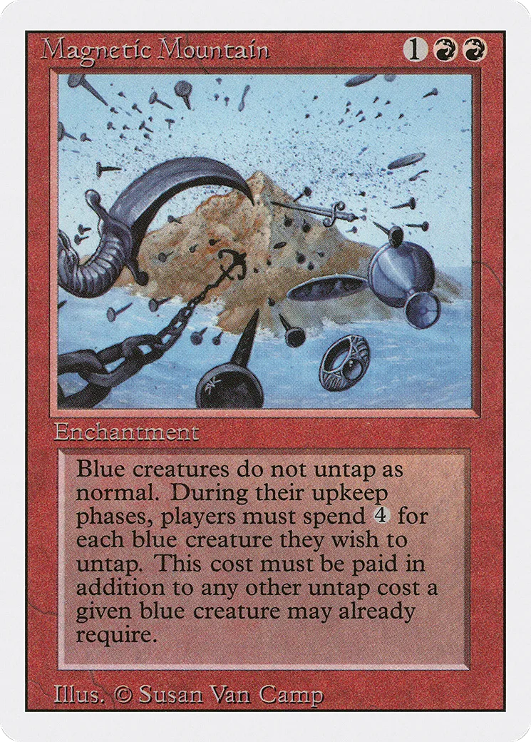 Montagne magnétique — Revised Edition — Magic: The Gathering
