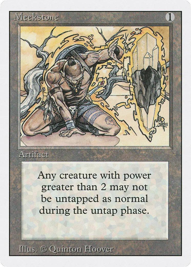 Meekstone — Revised Edition — Magic: The Gathering