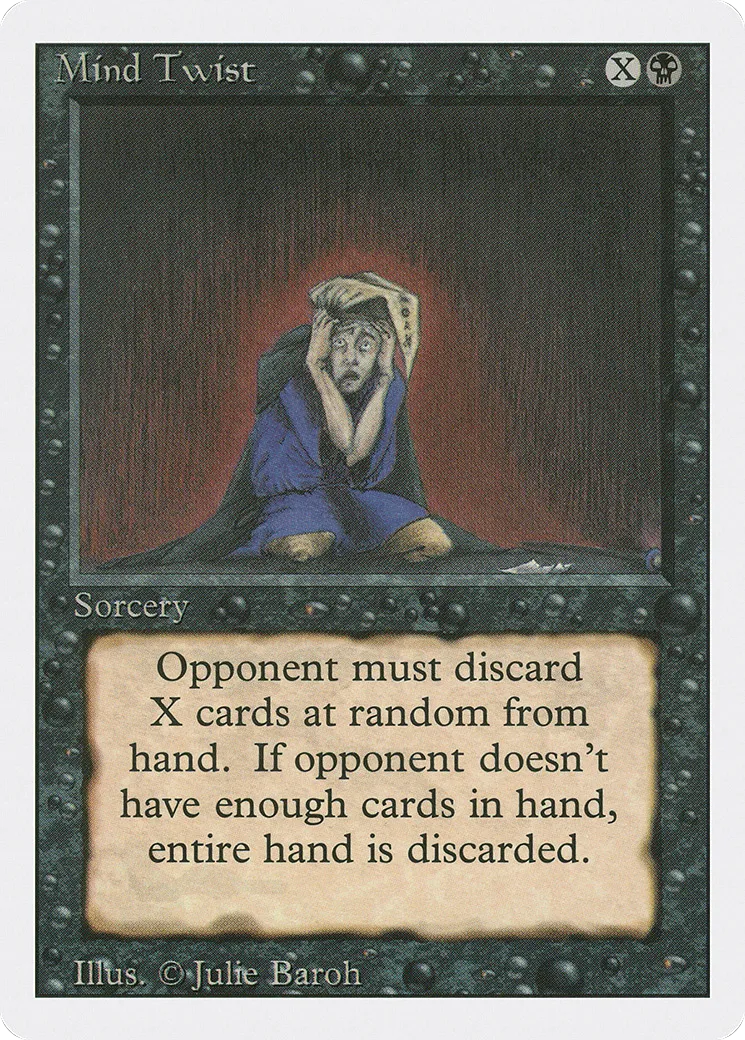 Convulsion cérébrale — Revised Edition — Magic: The Gathering