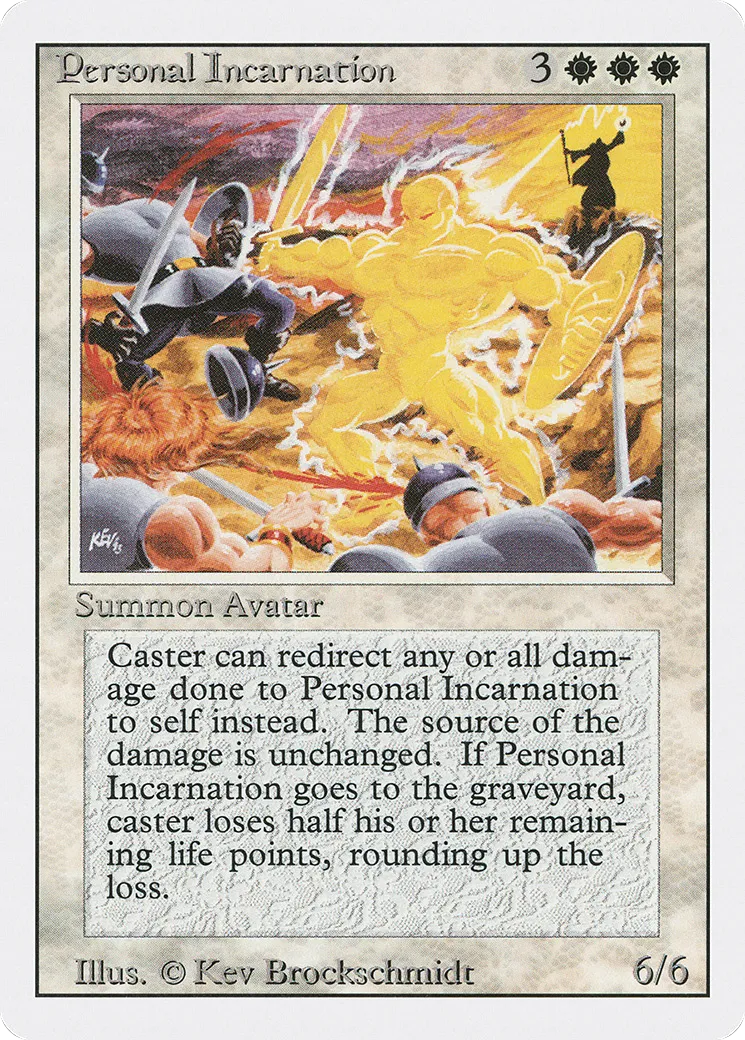 Incarnation personnelle — Revised Edition — Magic: The Gathering