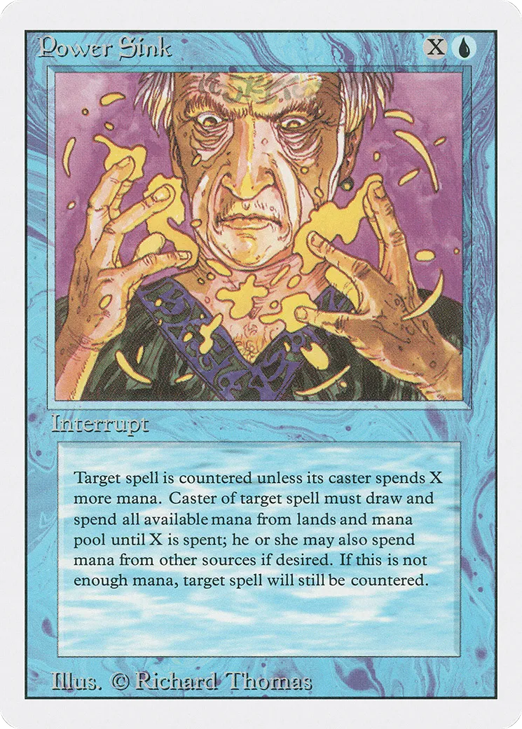 Siphon d'énergie — Revised Edition — Magic: The Gathering