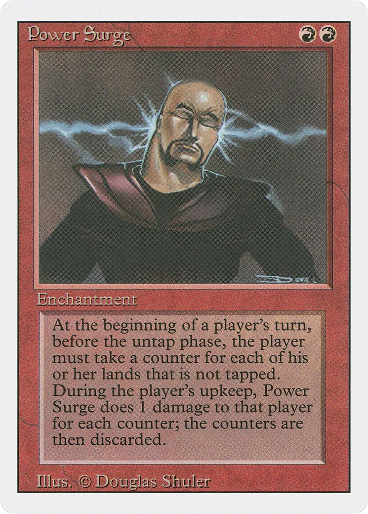 Surtension — Revised Edition — Magic: The Gathering