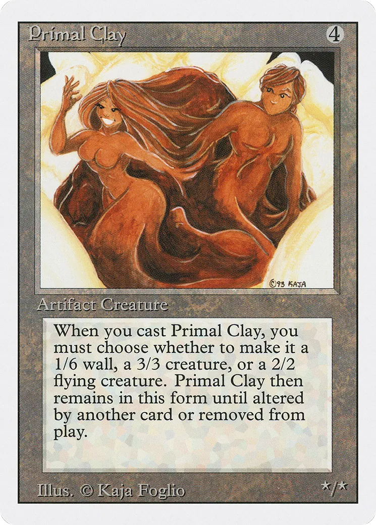 Argile primordiale — Revised Edition — Magic: The Gathering
