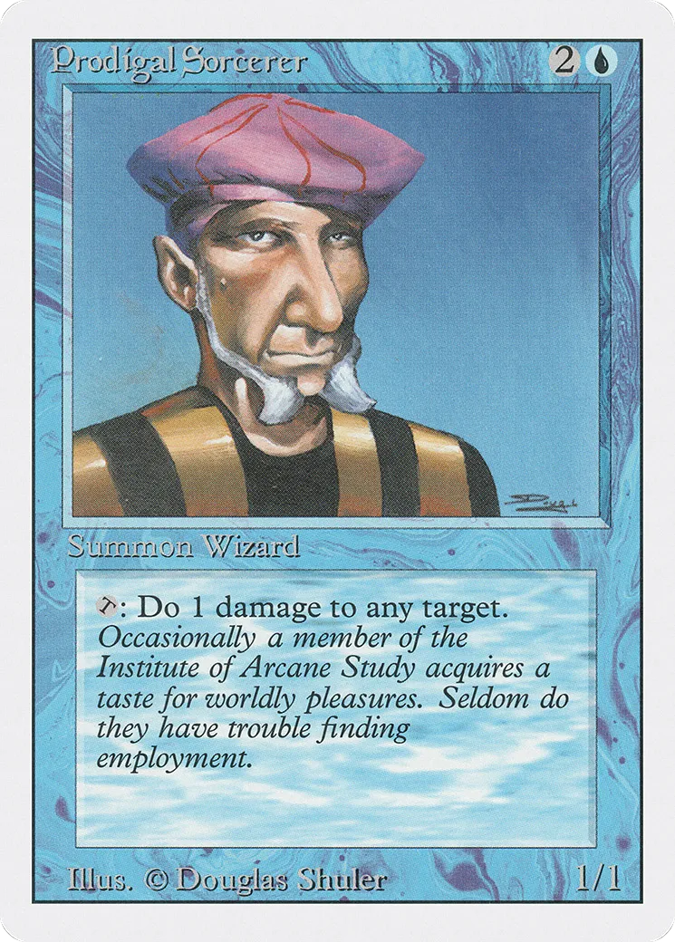 Sorcier sybarite — Revised Edition — Magic: The Gathering