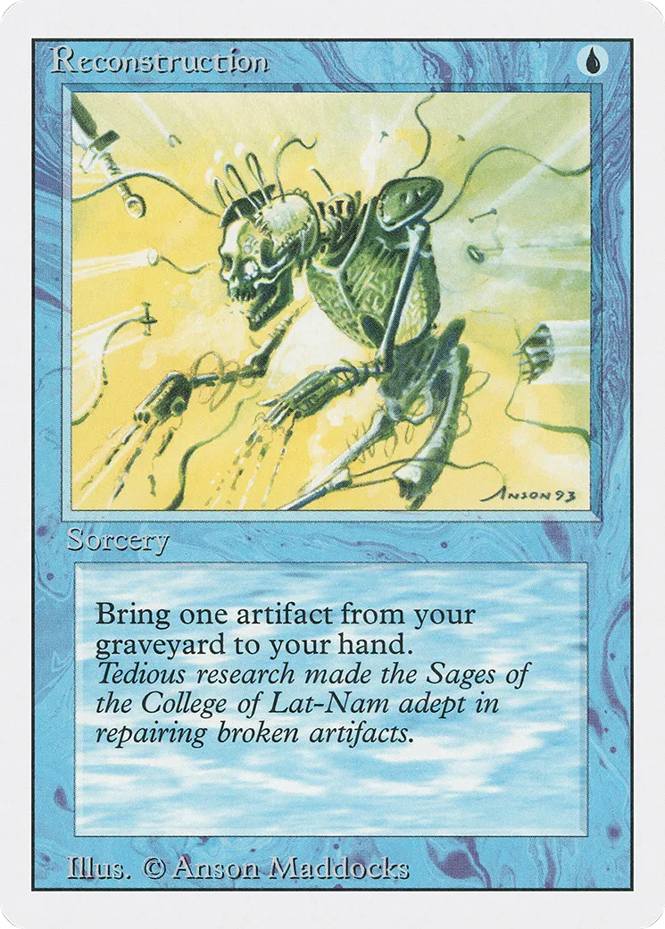 Reconstruction — Revised Edition — Magic: The Gathering