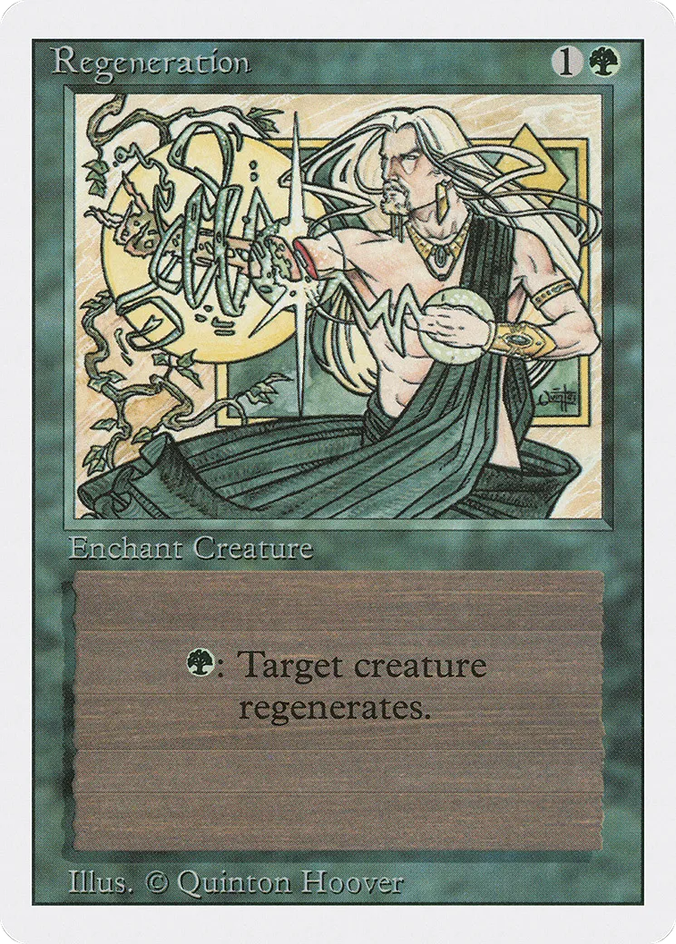 Regeneration — Revised Edition — Magic: The Gathering
