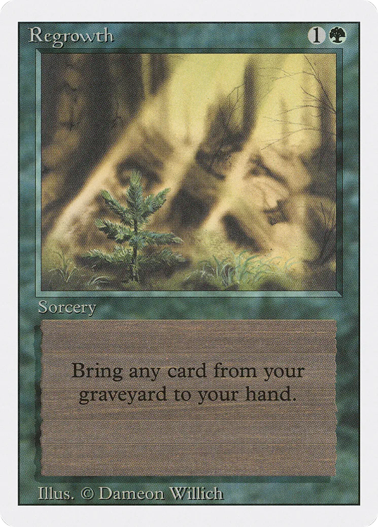 Réapparition — Revised Edition — Magic: The Gathering
