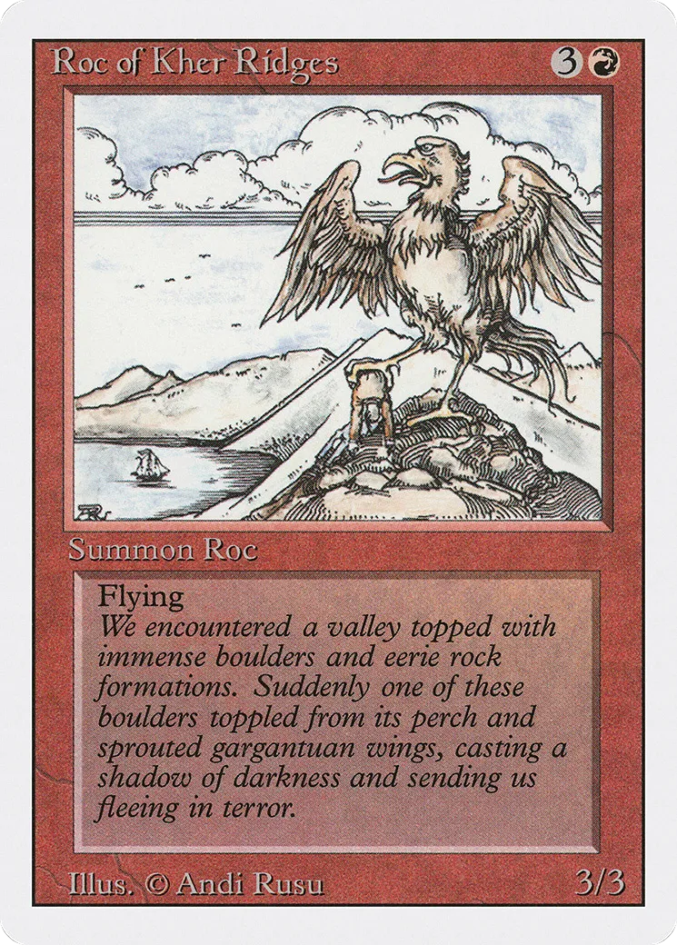 Rokh des Hauts de Kher — Revised Edition — Magic: The Gathering