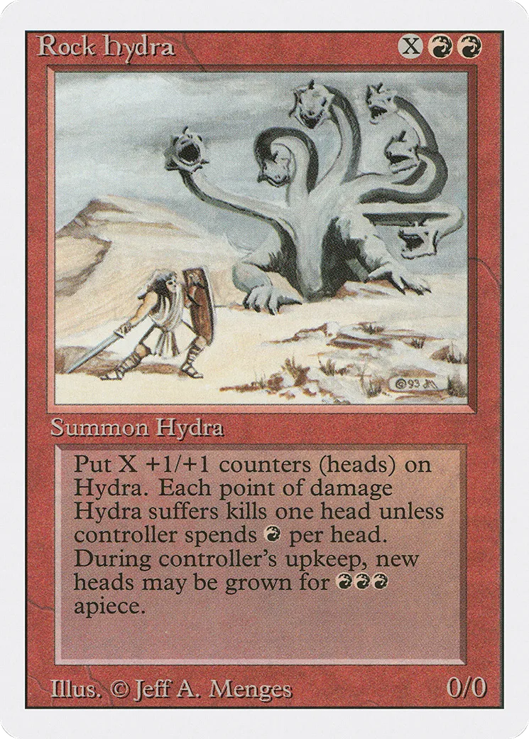 Hydre de pierre — Revised Edition — Magic: The Gathering