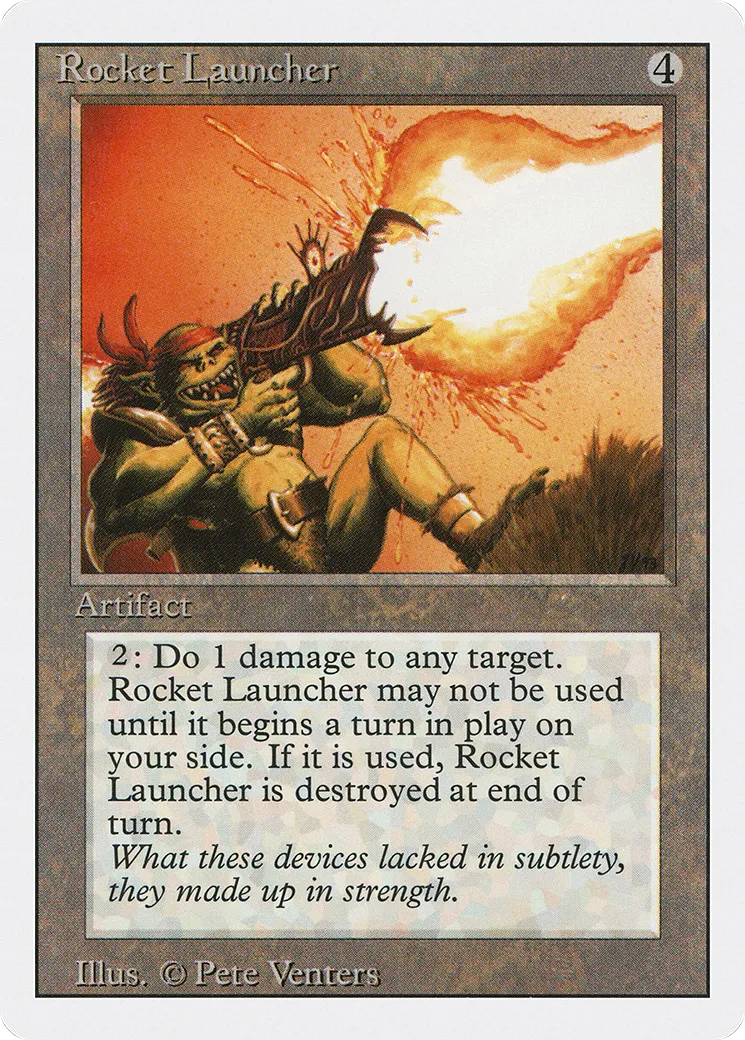 Lance-roquettes — Revised Edition — Magic: The Gathering