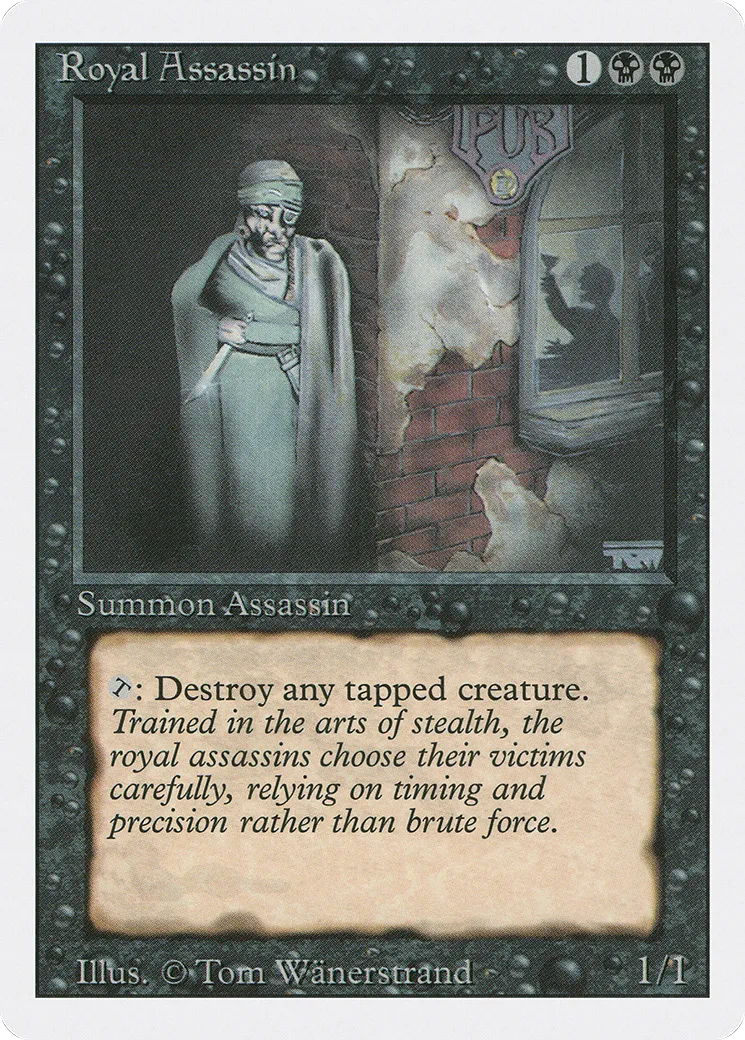 Royal Assassin — Revised Edition — Magic: The Gathering