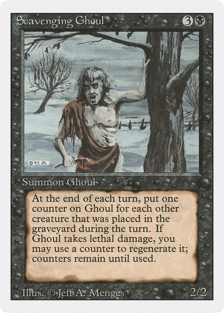 Goule nécrophage — Revised Edition — Magic: The Gathering