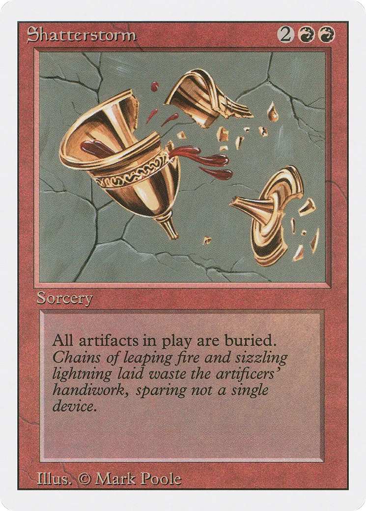 Shatterstorm from Revised Edition - Magic: The Gathering