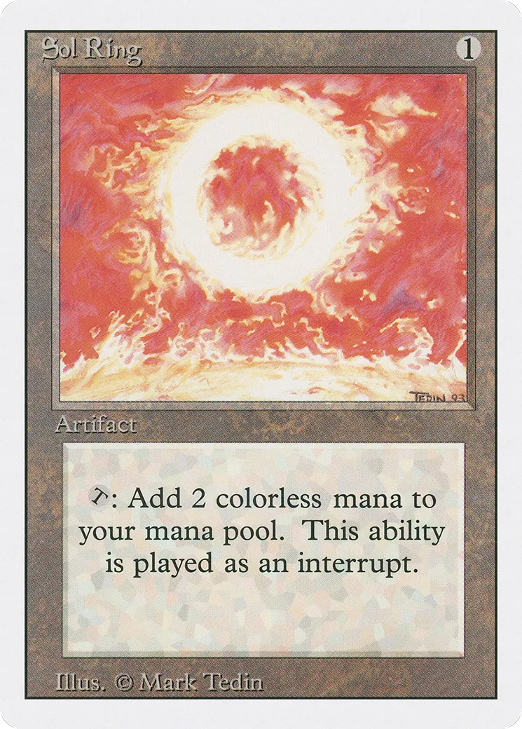 Sol Ring — Revised Edition — Magic: The Gathering