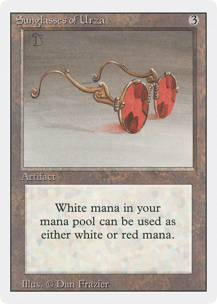 Lunettes solaires d'Urza — Revised Edition — Magic: The Gathering